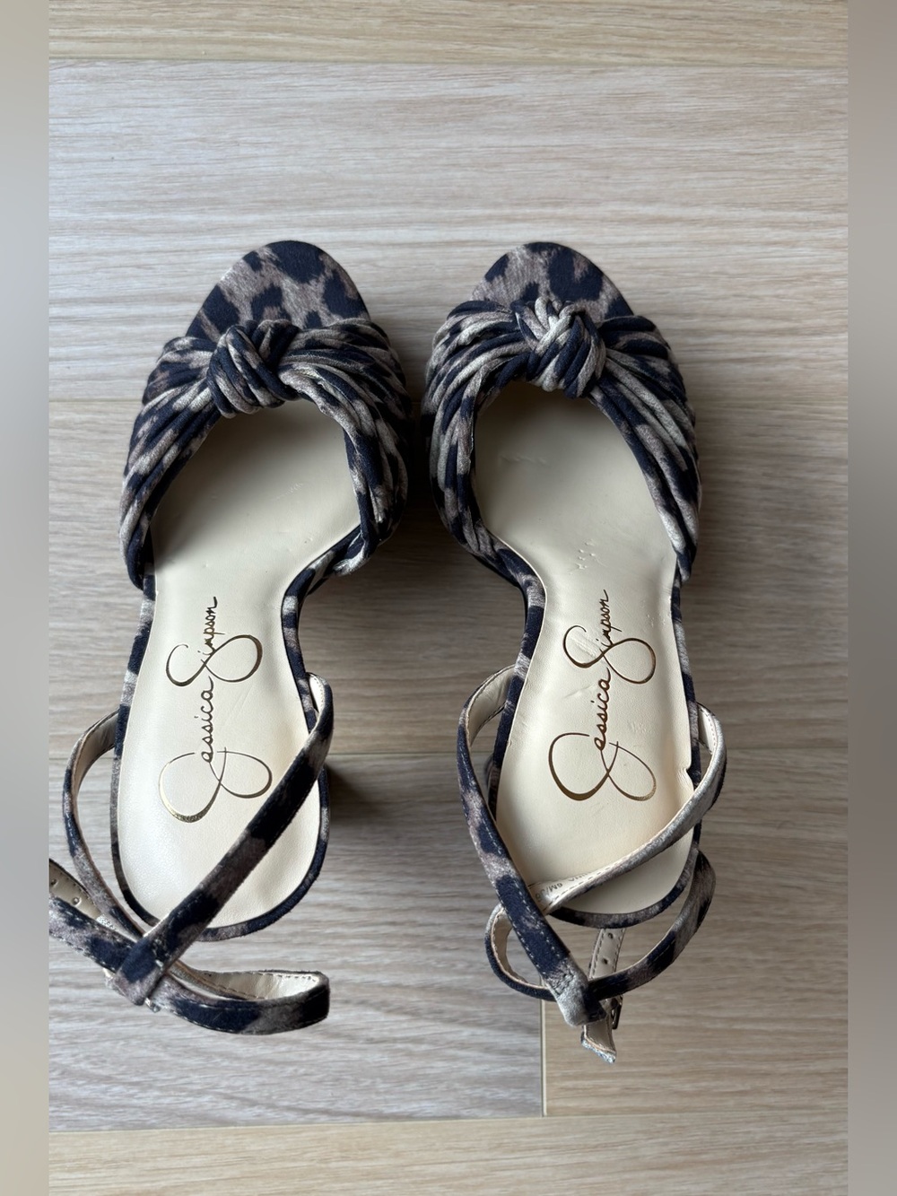 Leopard-Print Platform Sandal - Picture 7 of 7
